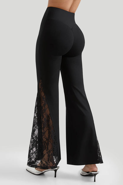 Lace Flared Pants