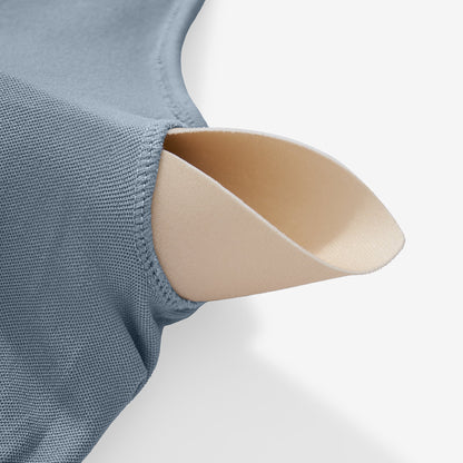 V Neck Tummy Control Seamless Bodysuit