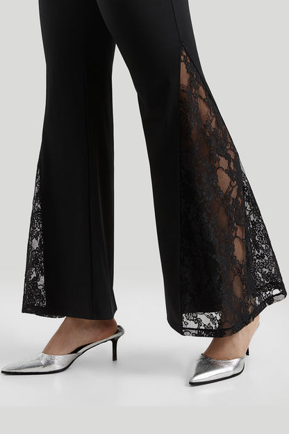 Lace Flared Pants
