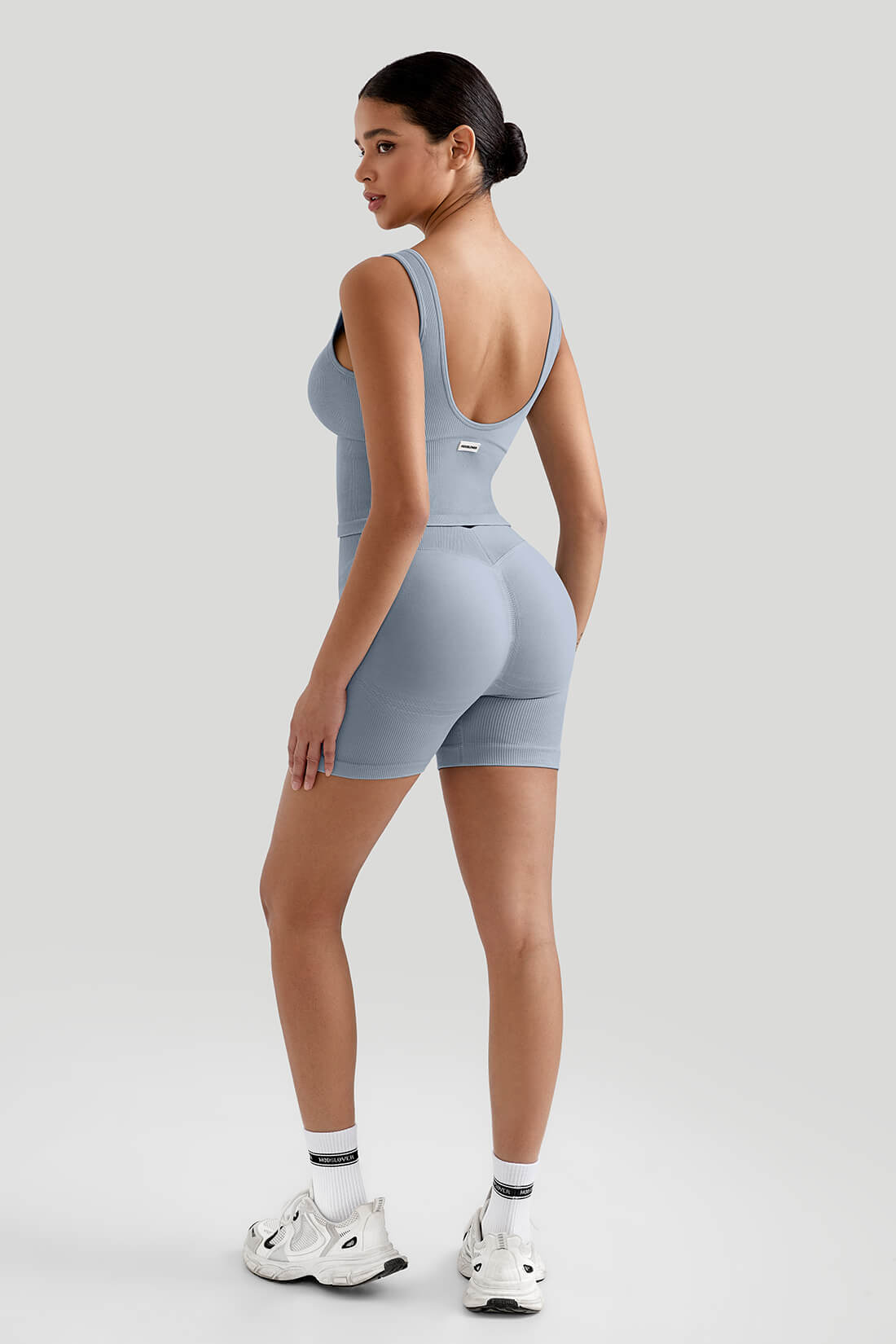 Tummy Control V Waist Short Set