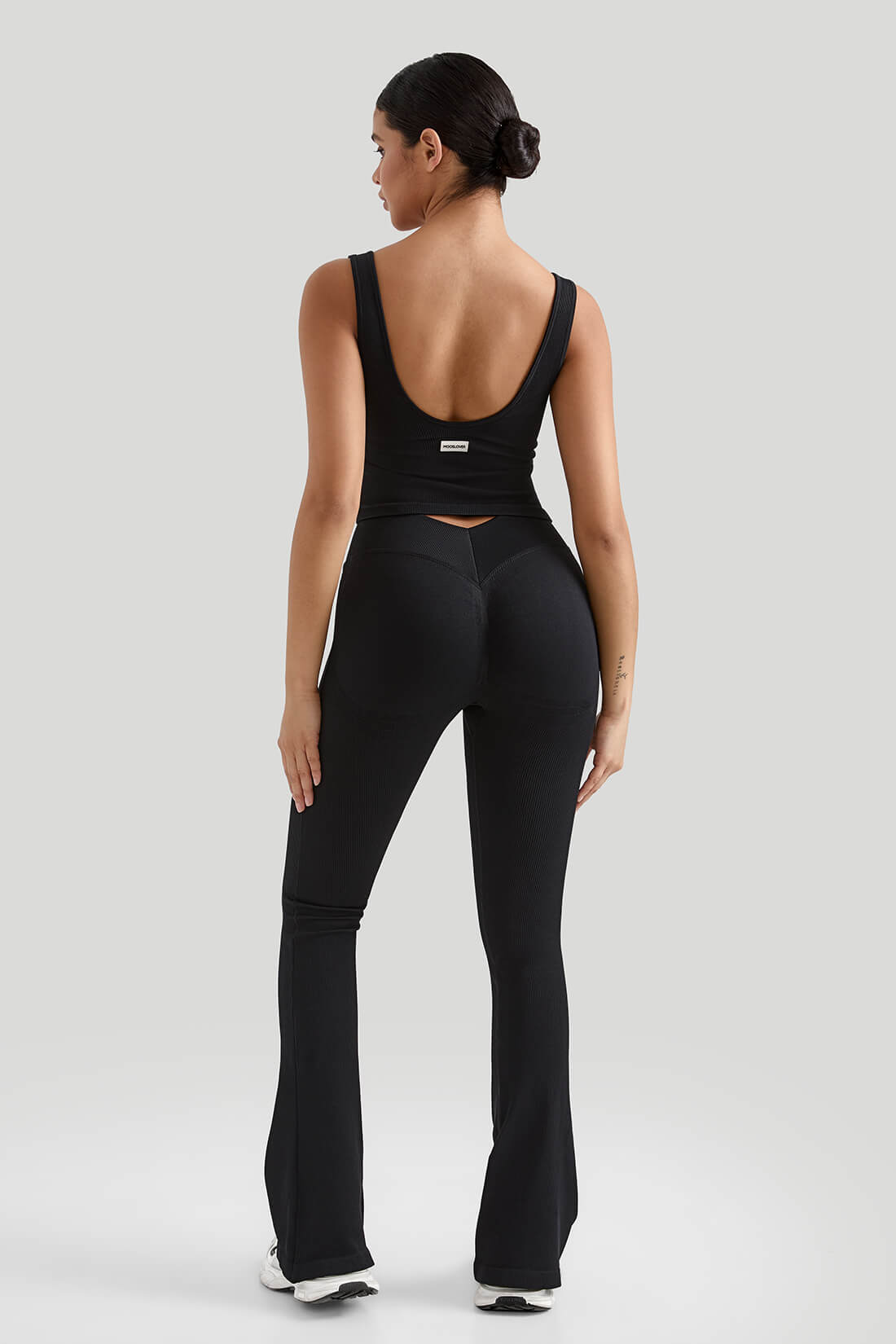 Tummy Control V Waist Flared Leg Set