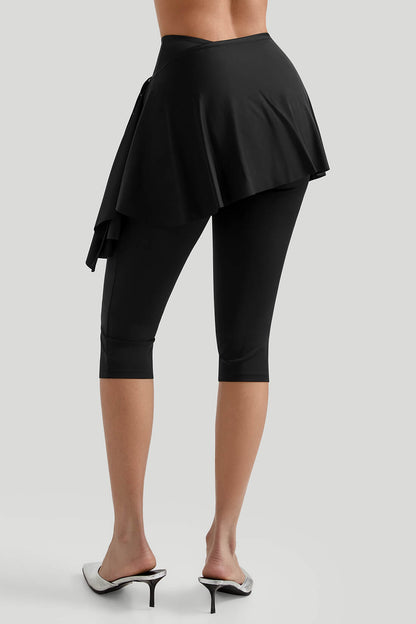 Cooling Skirted Cropped Legging