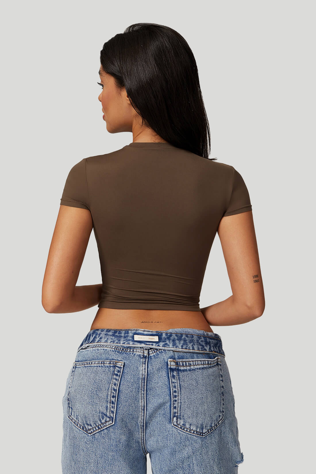 Round Neck Quick Dry Short Sleeves Top