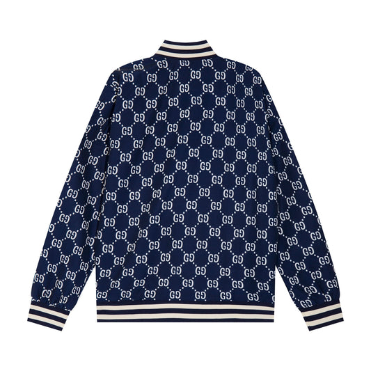 Jacquard Cotton Jacket