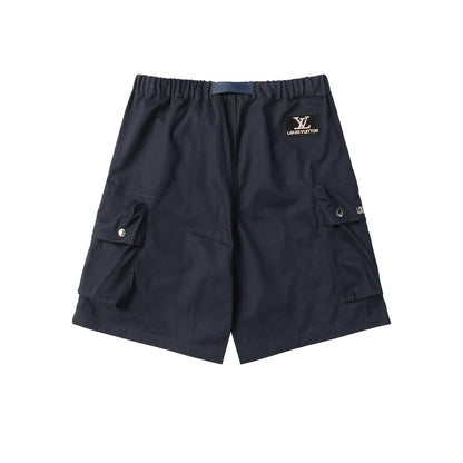 0717 Cargo style belt shorts