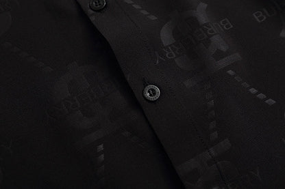 0808 New silk skin-friendly long-sleeved shirt