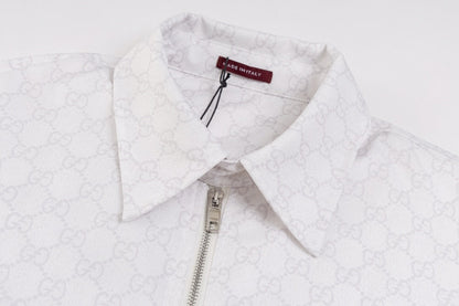 0808 New zip-up printed jacket