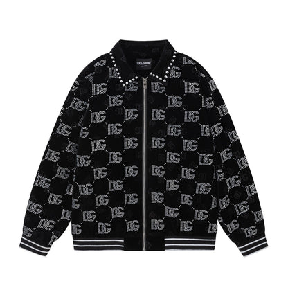 0808 New full diamond classic unique jacket
