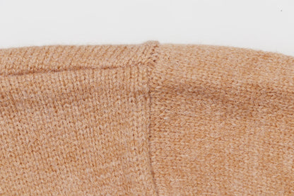 0818 New autumn and winter color matching sweater
