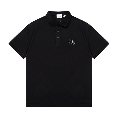 1203 New monogram embroidered collar POLO shirt