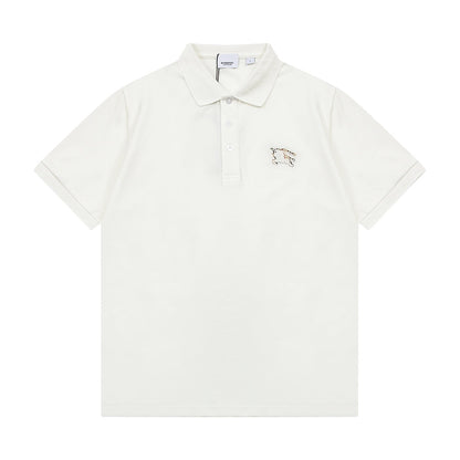 1203 New monogram embroidered collar POLO shirt