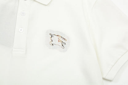 1203 New monogram embroidered collar POLO shirt