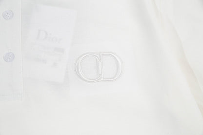 1203 New classic neckline color-matching POLO shirt