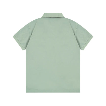 1203 New classic neckline color-matching POLO shirt