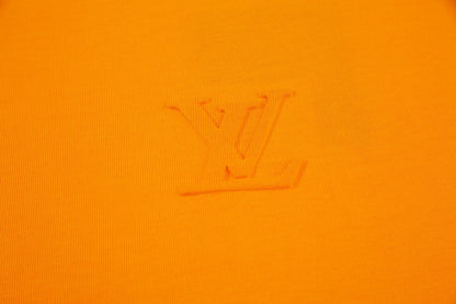 1211 New high quality embossed embossed T-shirt