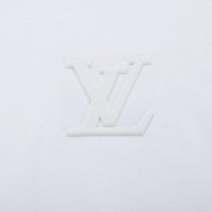 1211 New high quality embossed embossed T-shirt