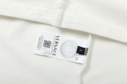 1211 New embroidered color patchwork polo shirt