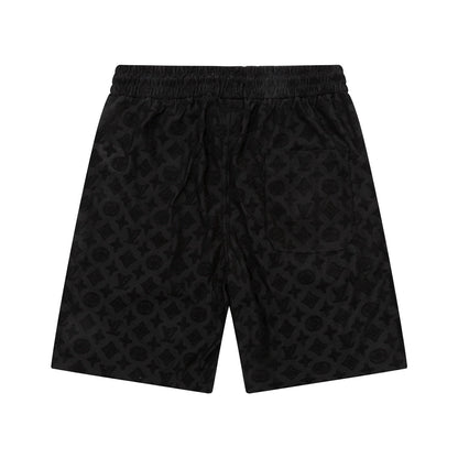 1211 New plaid jacquard towel shorts