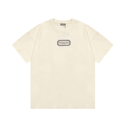 1219 monogram classic silver frame T-shirt