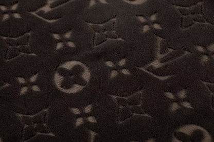 0205 Classic jacquard velvet T-shirt