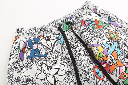 0205 New feature printed beach shorts