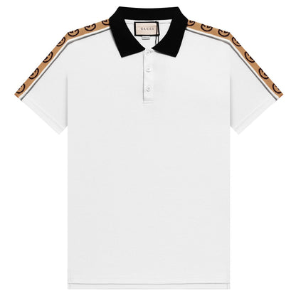 250212 Classic high quality jacquard polo shirt