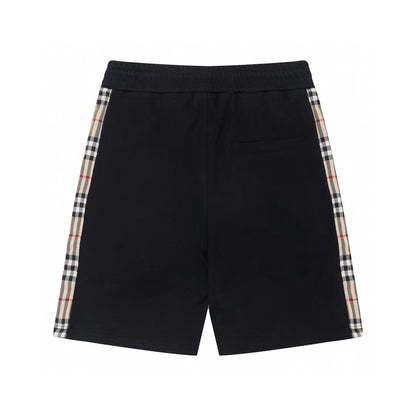 250212 Classic ribbon patchwork knitted cotton shorts