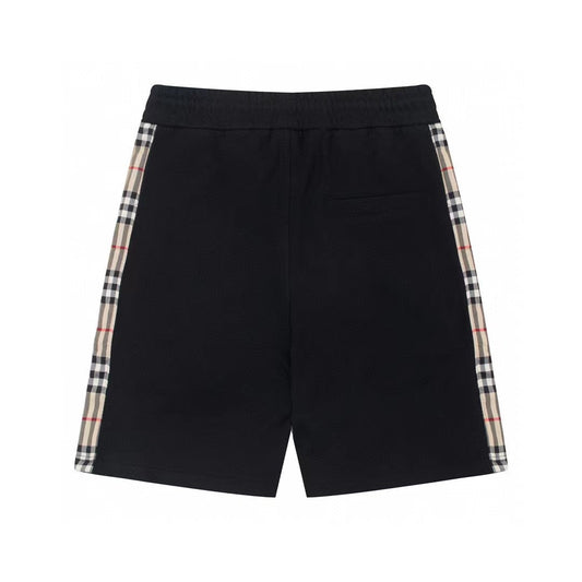 250212 Classic ribbon patchwork knitted cotton shorts