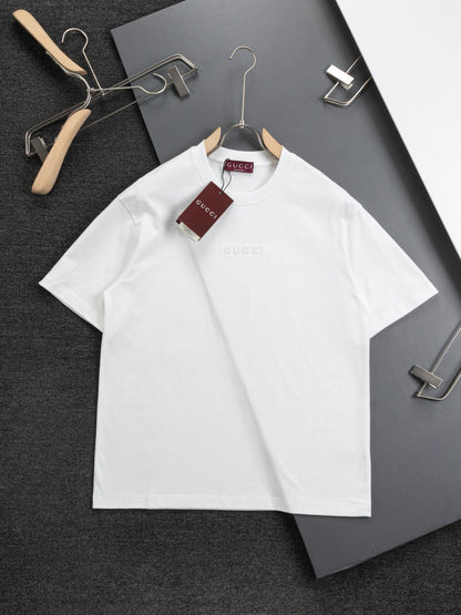 250218 New three-dimensional letterpress T-shirt