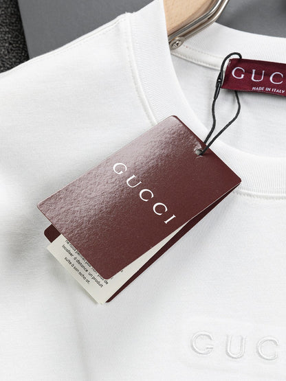 250218 New three-dimensional letterpress T-shirt