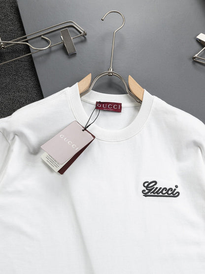 250218 New high quality embroidered icon T-shirt
