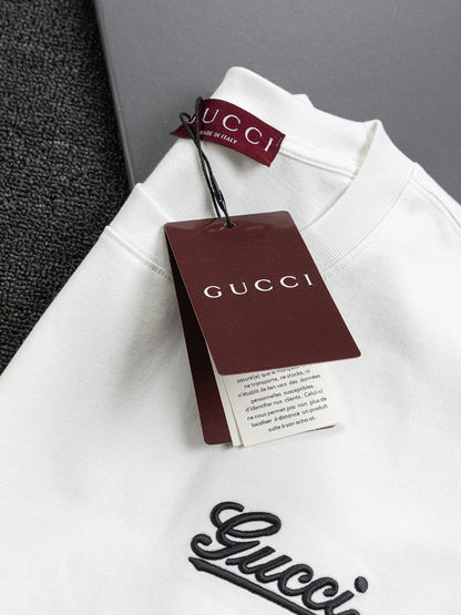 250218 New high quality embroidered icon T-shirt