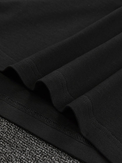 250218 New high quality embroidered icon T-shirt