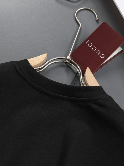 250218 New high quality embroidered icon T-shirt