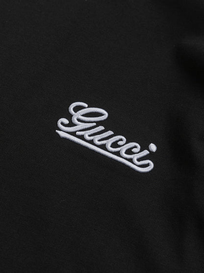 250218 New high quality embroidered icon T-shirt