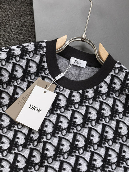 250218 New full print knit T-shirt