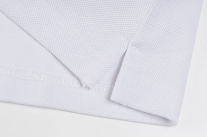 250218 New striped metal polo shirt