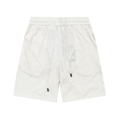 250218 New diamond textured towel knit shorts