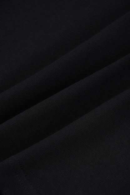 250218 New collared color wash cotton T-shirt
