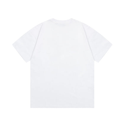 250218 Classic upgrade colorful letter-print T-shirt