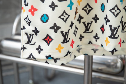 250218 New coloured logo printed T-shirt