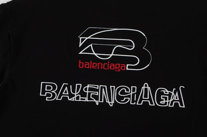 250224 New high quality simple embroidered T-shirt