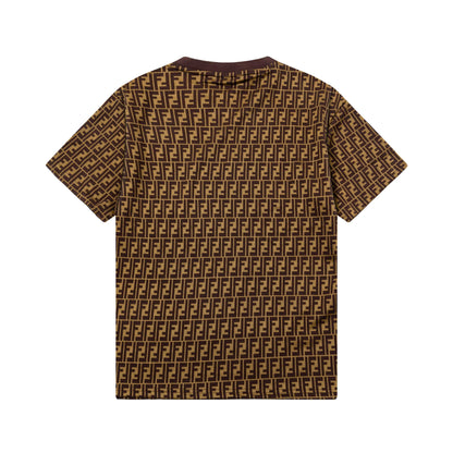 250305 New high quality printed patchwork T-shirt