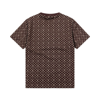 250305 New high quality printed patchwork T-shirt