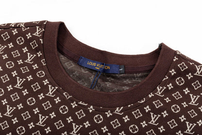 250305 New high quality printed patchwork T-shirt