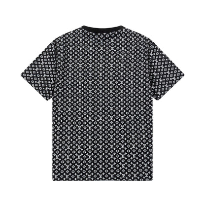 250305 New high quality printed patchwork T-shirt