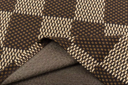 250305 New high quality checkerboard printed T-shirt