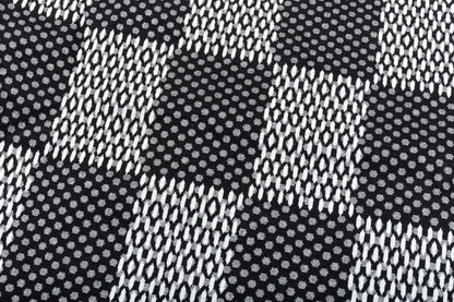 250305 New high quality checkerboard printed T-shirt