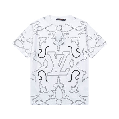 250305 New high quality deranged printed T-shirts
