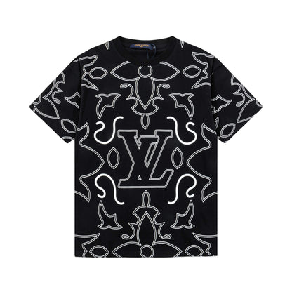 250305 New high quality deranged printed T-shirts